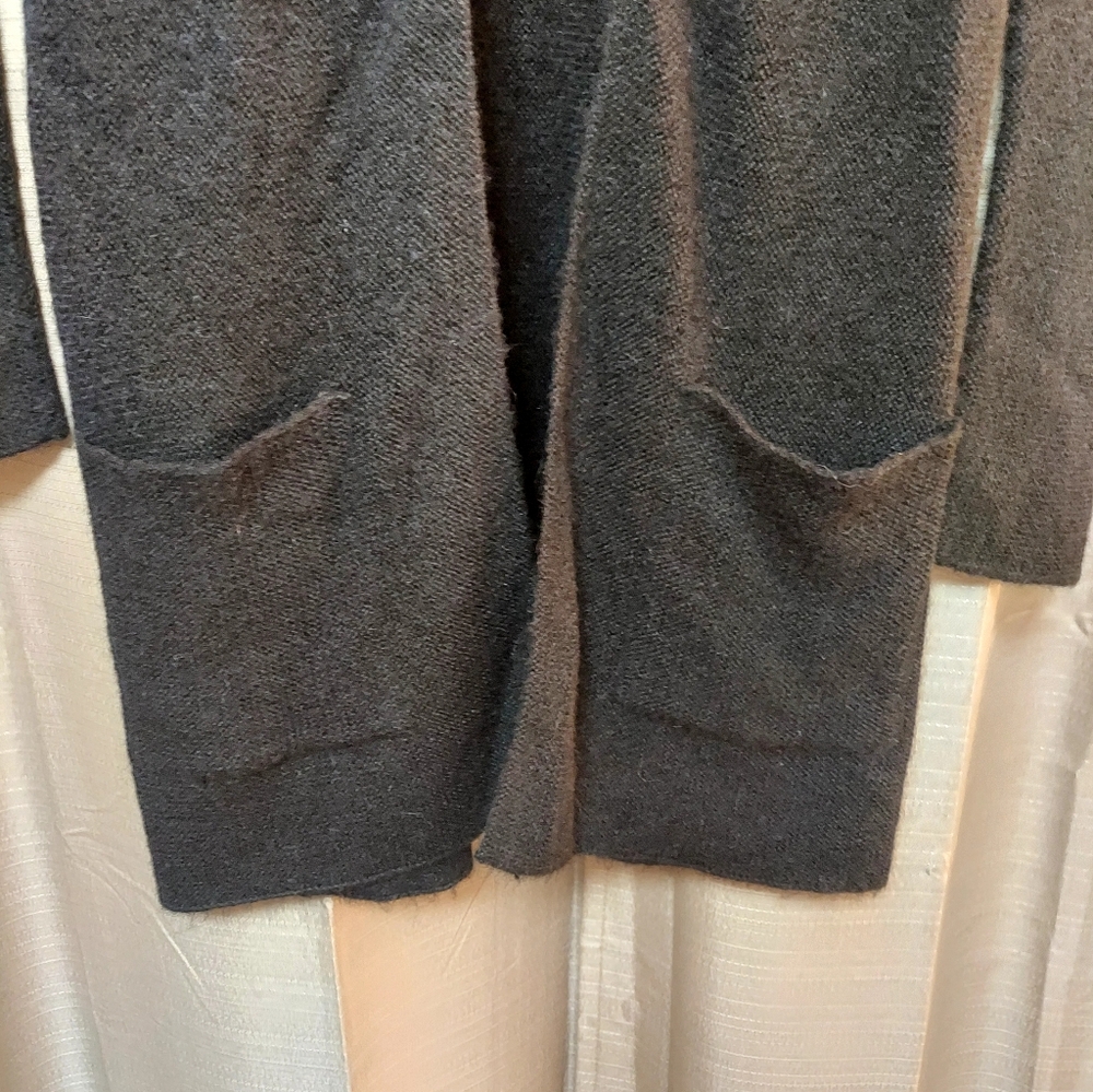 Peruvian Connection Black Women's Cardigan Size XS - Picture 3 of 3